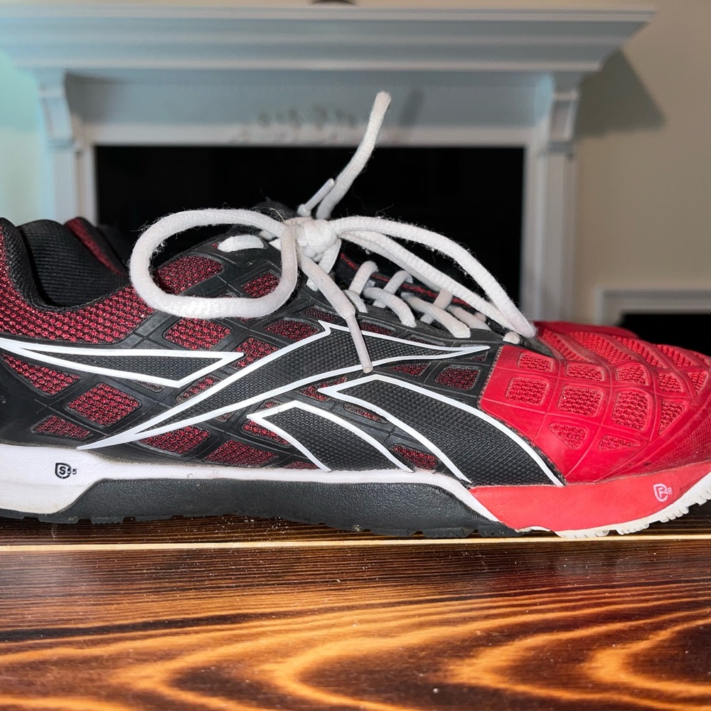 Reebok CrossFit Nano Red and Black Athletic Shoes